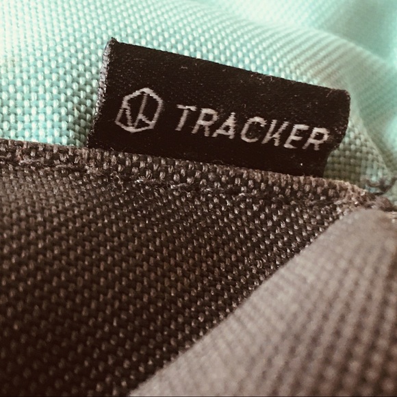 Tracker torquoise and Gray backpack - Picture 2 of 3